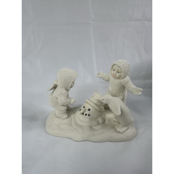 Dept 56 Snowbabies Where Did He Go? Christmas Playful Figurine - Picture 2 of 6